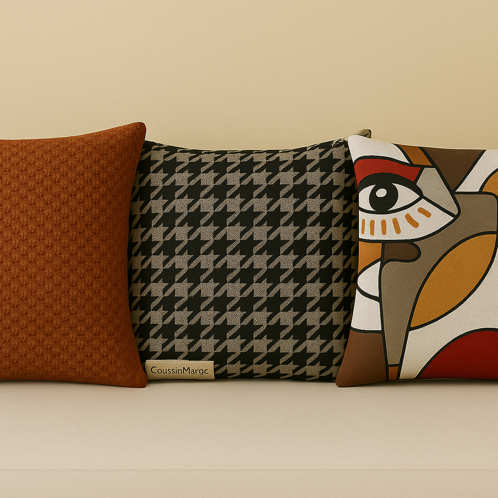 Trio Ambiance – Coussins Tendance & Art Abstrait