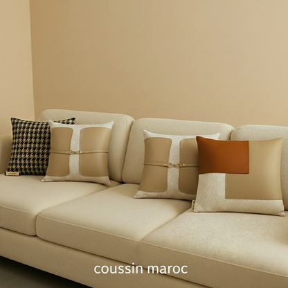 Coussin Décoratif Marocain Premium – Design Moderne & Finitions Luxe
