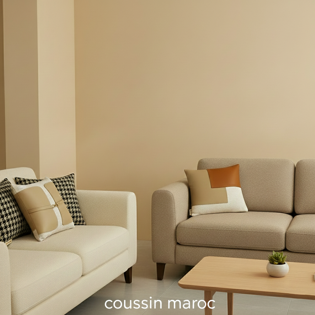 Coussin Décoratif Marocain Premium – Design Moderne & Finitions Luxe
